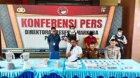 Kurir Ribuan Butir Pil Ekstasi di Kota Palembang Ditangkap Polda Sumsel