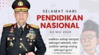 Kapolda Sulbar, Irjen Pol Adang Ginanjar Ucapkan Selamat Hari Pendidikan Nasional