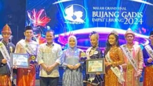 Malam Puncak Pemilihan Bujang Gadis Empat Lawang 2024 Berjalan Sukses
