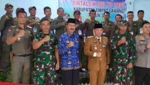 Satpol PP Empat Lawang Lakukan Pelatihan untuk Pol PP Desa Guna Meningkatkan Profesionalisme