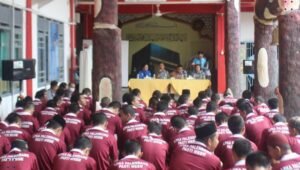 Kemenkumham Sumsel bersama YPMBPBI Berikan Pendidikan Moralitas dan Budi Pekerti pada Warga Binaan