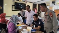 Baksos Donor Darah Polres Prabumulih Hasilkan Puluhan Kantong Darah