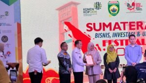 BPJS Ketenagakerjaan Gelar Pameran di Acara Sumatera Bisnis, Investasi UMKM Festival 2024