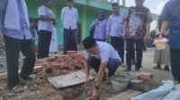 Calon Walikota Palembang Rasyid Rajasa Letakkan Batu Pertama Pembangunan Asrama Ma’had Robbani