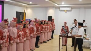 Erlin Hardi Hadiri Pengukuhan Pokja Bunda Paud