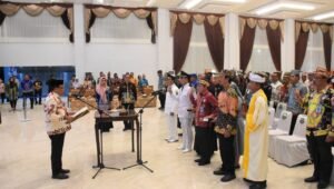 Erlin Hardi Lantik 119 Orang Pejabat Dilingkup Pemkab Kapuas