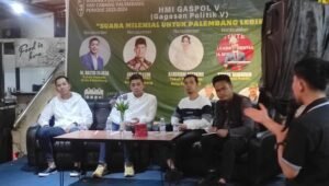 Diskusi dengan HMI Cabang Palembang, Rasyid Rajasa Bahas Peran Pemuda Membangun Palembang
