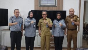 Matang Persiapan Mobile Intelectual Property Clinic Kemenkumham Sumsel Koordinasi Dengan Sekda Sumsel