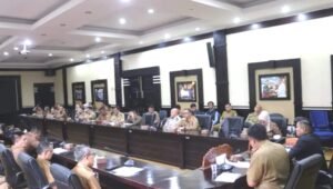 Pj Wako Pimpin Rapat Persiapan HUT Kota Pagar Alam ke-23 tahun 2024