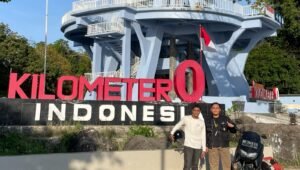 Geber Sepeda Motor Menapak Sabang, Aksi Nekat Dua Remaja Kota Nanas Jelajah Pulau Andalas