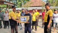 Sambut Hari Bhayangkara ke-78, Polsek Campurdarat Polres Tulungagung Gelar Baksos
