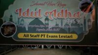 Bentuk berbagi di Idul Adha 1445H, PT Evans Lestari Kurban Sapi