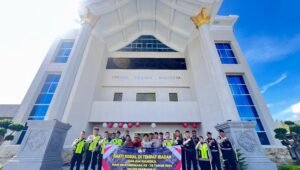Jelang HUT Bhayangkara, Sat Samapta Polres Prabumulih Lakukan Kegiatan Baksos di Vihara