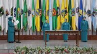Ketua TP PKK Pusat Tri Tito Karnavian Lantik Melza Ayu Rahminia Elen Setiadi Sebagai Pj Ketua TP PKK  Sumsel Gantikan Tyas Fatoni