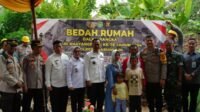 Program Sosial Polri, Polda Sumsel Sebar Puluhan Bedah Rumah di Kabupaten Kota