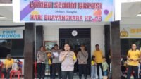 Polres Fakfak Adakan Lomba Senam Kreasi Jelang HUT Bhayangkara Ke – 78