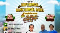 Bank Sumsel Babel Ajak Masyarakat ‘Ngopi Kopi Sumsel’ Bareng Bank Sumsel Babel