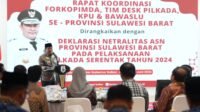 Deklarasi Netralitas ASN Lingkup Sulbar, Pj Bahtiar: Ini Akan Dilanjutkan di Kabupaten