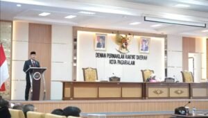 Pj Wako Pagar Alam Ikuti Sidang Paripurna Bahas KUA / PPAS 2025