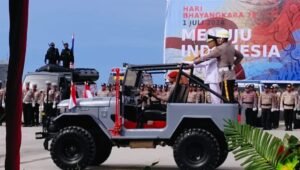 Jadi Irup Pada Perigatan Hari Bhayangkara Ke 78, Bupati Untung Tamsil Sanjung Kinerja Polres dalam Mendukung Pembangunan Fakfak