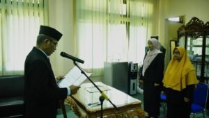 Pj Sekda Aceh Tamiang Lantik Dua Pejabat Administrator