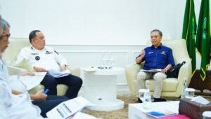 Jalin Sinergi, Kepala KPPN Sekayu Lakukan Audiensi Ke Pj Bupati Muba