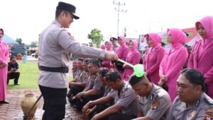 Setingkat Lebih Tinggi, Kapolres Lantik 33 Anggota