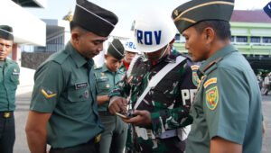 Antisipasi Judi Online dan Pinjol, Ponsel Prajurit dan PNS Kodam II/Swj Diperiksa