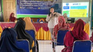 Bersama BPOM Sumsel, PEP Adera Field Sosialisasikan Penerbitan Izin Edar Produk Kepada Mitra Binaan