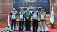 Ketua DPRD Prabumulih Hadiri Penyerahan Laporan Hasil Pemeriksaan Atas Laporan Keuangan Tahun 2023