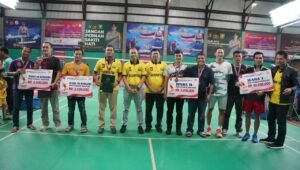 HUT Bhayangkara ke 78, Polda Sumatera Selatan Gelar Kejuaraan Batminton Kapolda Sumsel Cup V