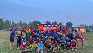 Fun Game Sepak Bola KT SAPAD Jaya Muara Dua ke II Kembali Sukses