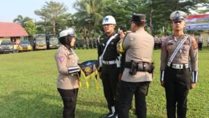 Kapolres Prabumulih Pimpin Apel Pasukan Ops Patuh Musi 2024