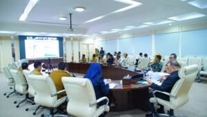 Pemkab Muba Ikuti Rakor Pengendalian Inflasi Bersama Kemendagri Melalui Zoom