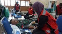 Peringati HUT Kodam XII/Tanjungpura ke-66, Kodim 1206/Putussibau Gelar Bakti Sosial Donor Darah