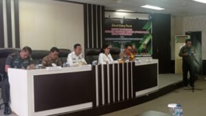 Pj Wali Kota Prabumulih, H. Elman, ST, MM Pimpin Rapat FORKOPIMDA Kota Prabumulih Persiapan Pelaksanaan Pilkada Serentak Tahun 2024