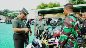 Dandim 0117 Aceh Tamiang Cek dan Periksa Randis