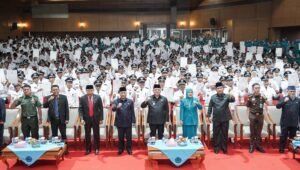 Serentak, Kepala Desa di 229 Desa Wilayah Muba di Kukuhkan oleh Pj Bupati Muba