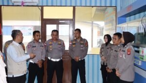 Satgas Saber Pungli Kalbar Kunjungi Polres Kapuas Hulu