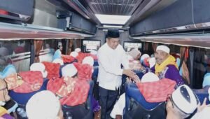 Pulang Haji, 180 Jamaah Haji Aceh Tamiang di Sambut Pj Bupati