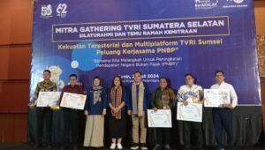 Dinkominfo Muba Raih Penghargaan Sebagai Mitra Terbaik Kerjasama PNBP 2024