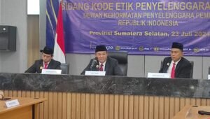 Sidang DKPP Lanjut, Bukti Dugaan Suap di Bawaslu OKU Dihadirkan