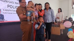 Perayaan Hari Anak Nasional dan PIN Polio, ini Kata Bupati Kapuas
