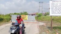 Jalan Ditutup Pemilik Kavlingan, Warga Sukosari Mengeluh