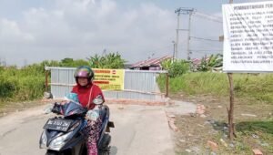 Jalan Ditutup Pemilik Kavlingan, Warga Sukosari Mengeluh
