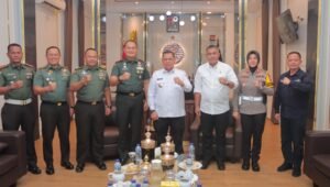 Fokus Urai Kemacetan, Pj Wali Kota Ajak Danrem 044/Garuda Dempo Diskusi Bersama