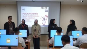 Kanwil Kemenkumham Sumsel Resmi Mulai Tes SkD Catar Poltekip dan Poltekim tahun 2024