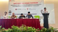 Bawaslu Palembang Gelar Rakor “Memperkuat Fungsi Pengembangan Kelembagaan Dalam Menghadapi Pemilihan Serentak tahun 2024”