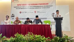 Bawaslu Palembang Gelar Rakor “Memperkuat Fungsi Pengembangan Kelembagaan Dalam Menghadapi Pemilihan Serentak tahun 2024”