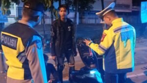 Cipta Kondisi Polres Prabumulih Rutin Gelar Giat KRYD Malam Libur
